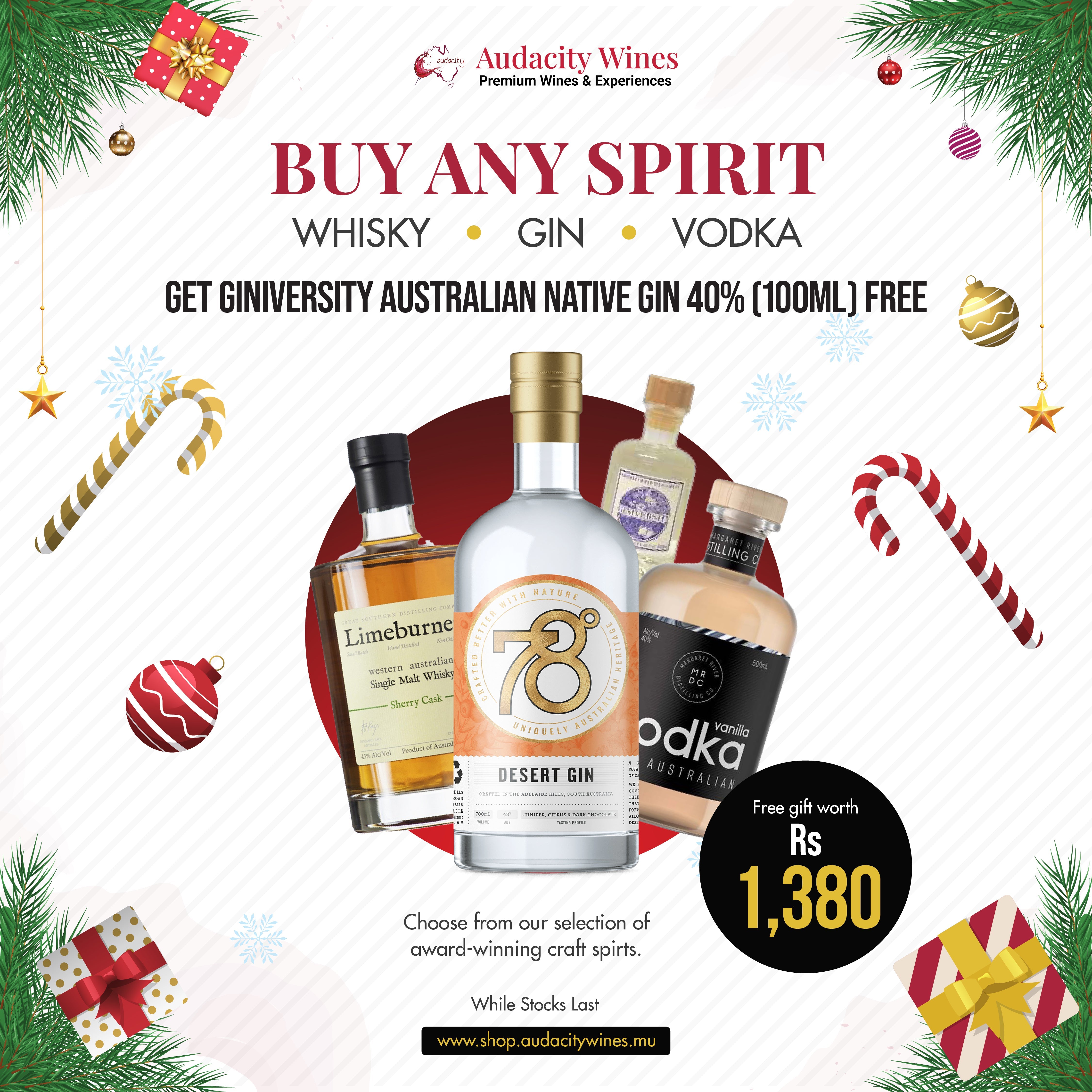 Spirits Lovers Festive Offer