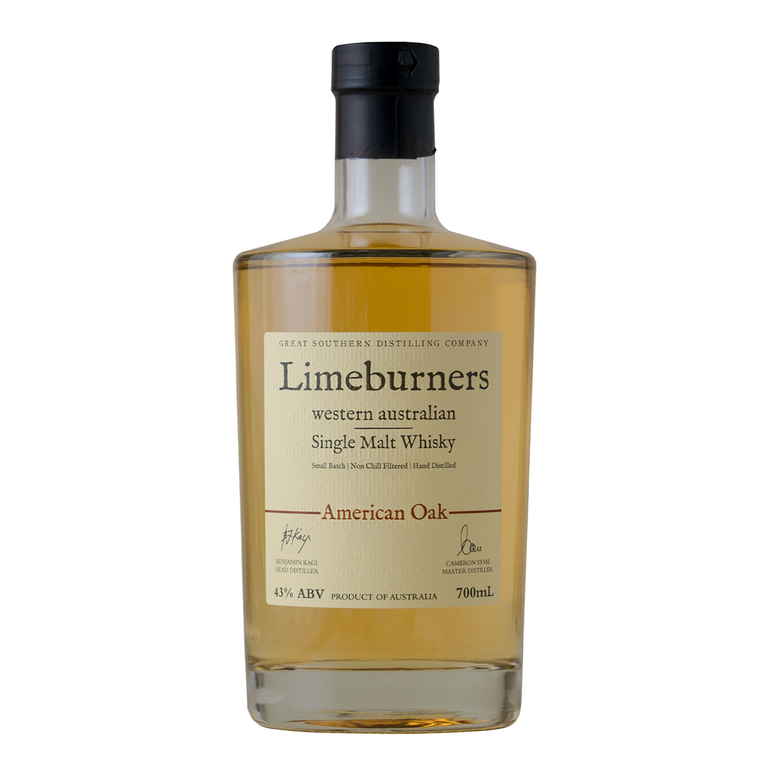 Limeburners Single Malt Whisky American Oak 43% (700ml)