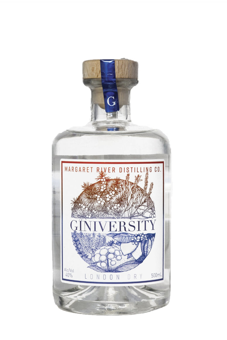 Giniversity London Dry Gin 40% (500ml) - Audacity Wines