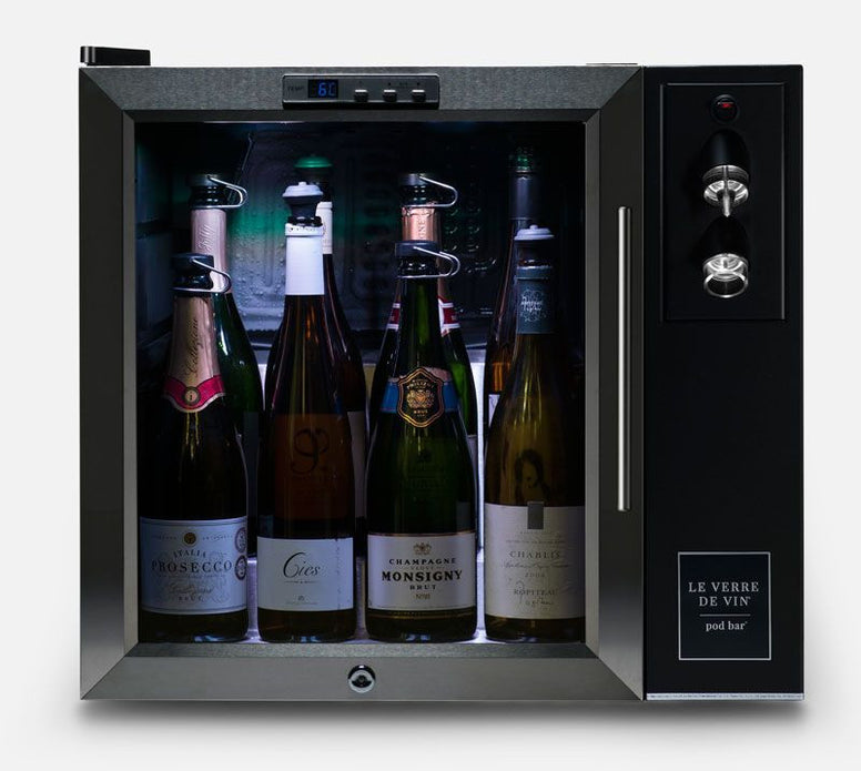 Le Verre de Vin Single Pod Bar - dual still wine and sparkling wine/champagne (BC402) - Audacity Wines
